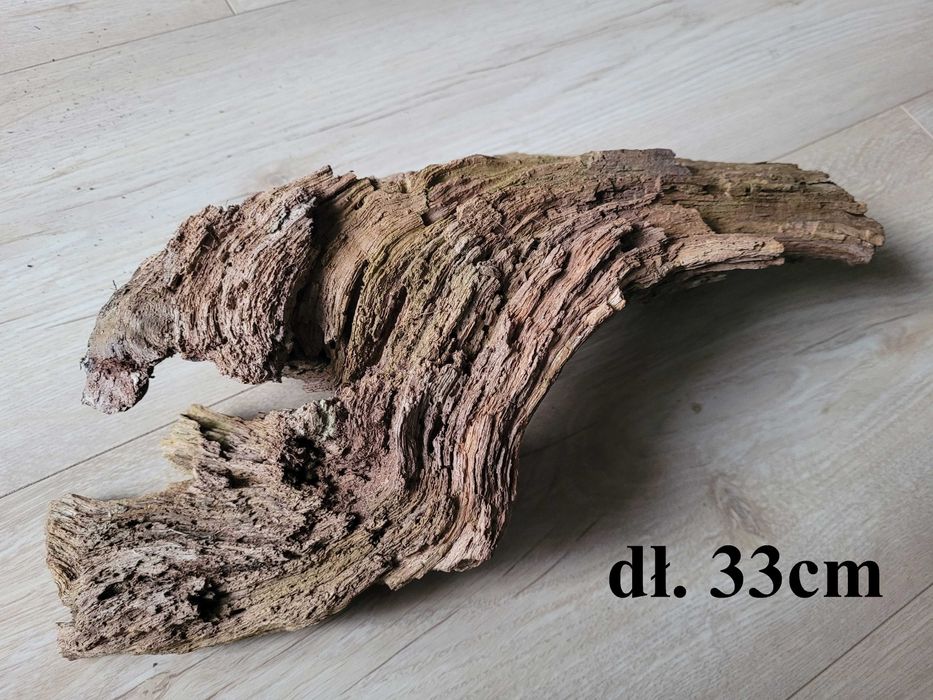 naturalne kryjówki dla agamy, gekona  28/28 cm