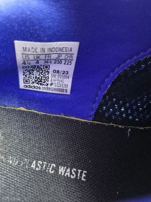 Кросівки синього кольору adidas