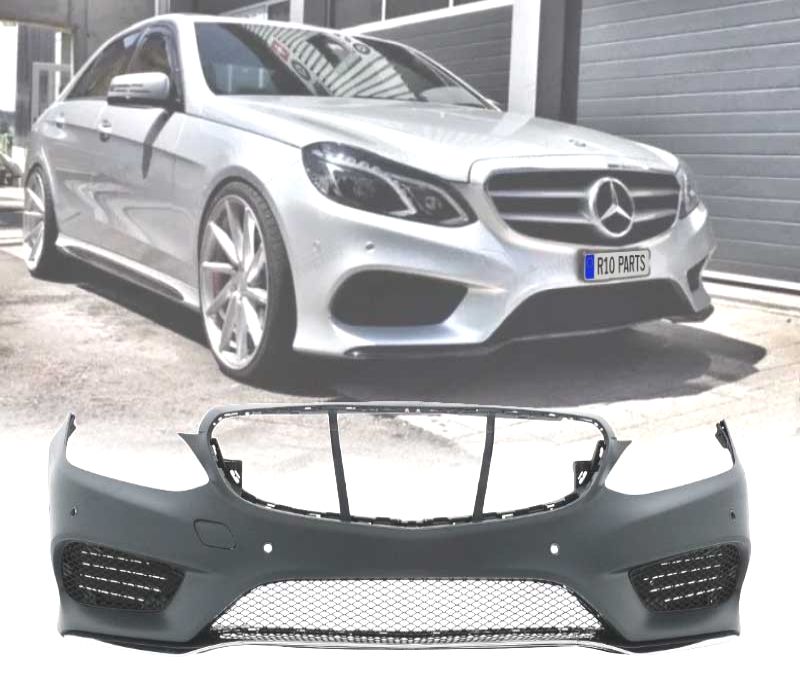 PARA-CHOQUES FRONTAL MERCEDES CLASE E W212 13-16 LOOK AMG PDC