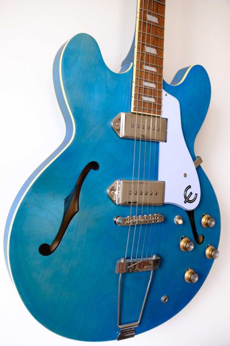Guitarra Epiphone Casino Worn Denim Blue