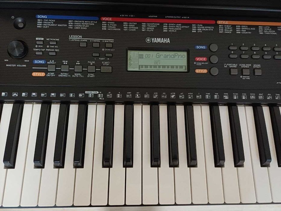 Синтезатор Yamaha PSR-E263! + Подарунки.