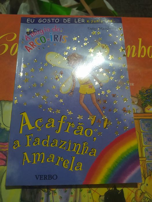 Açafrão a fadazinha amarela livro -portes correio grátis