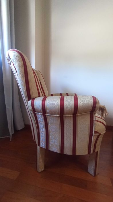 Poltrona clássica estilo vitoriano