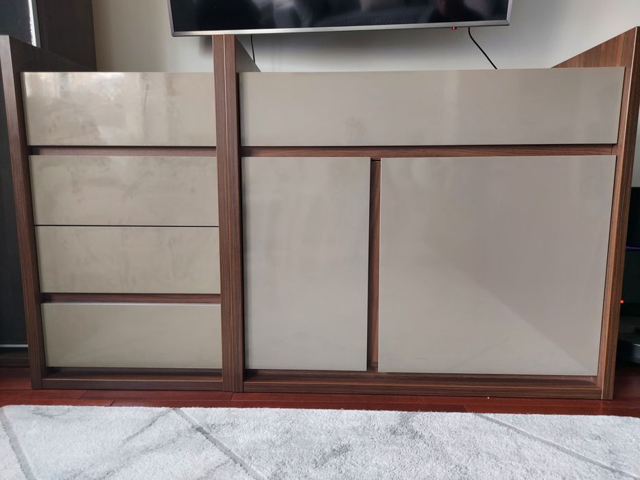 Meble Vox. 2x komoda, 2x słupek/szafka