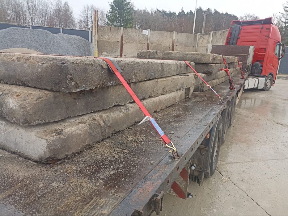 Płyty drogowe betonowe uzywane rozne wymiary duza ilosc