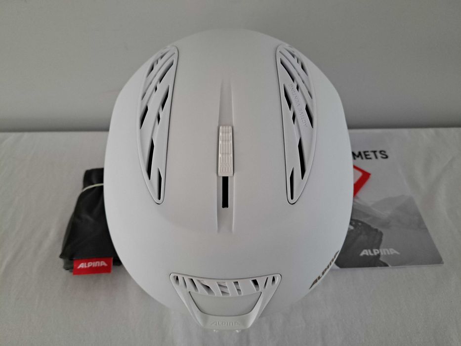 Kask narciarski Alpina Grand All Mountain White Prosecco L 57-61cm