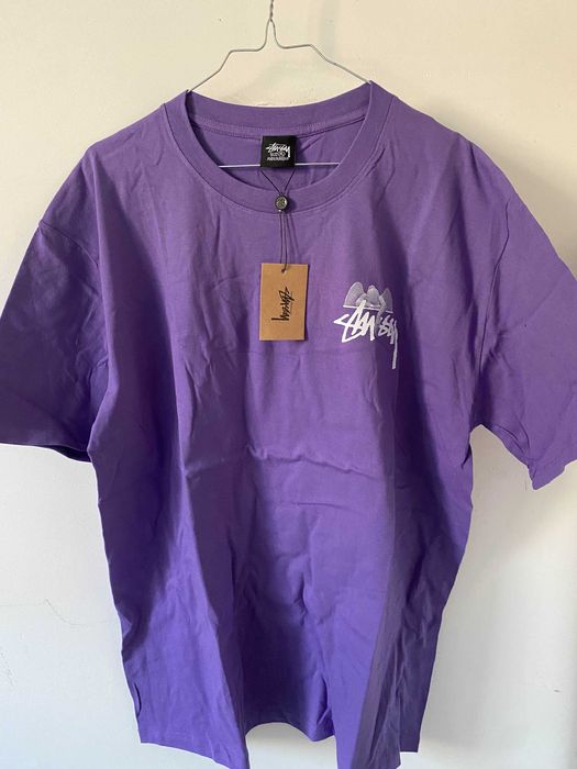 Stüssy Purple Graphic Tee