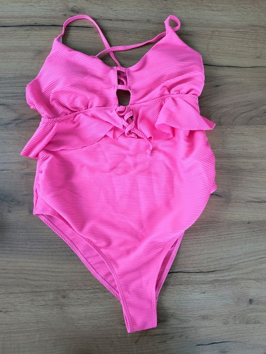 Strój kąpielowy jednoczęściowy ciążowy M Shein