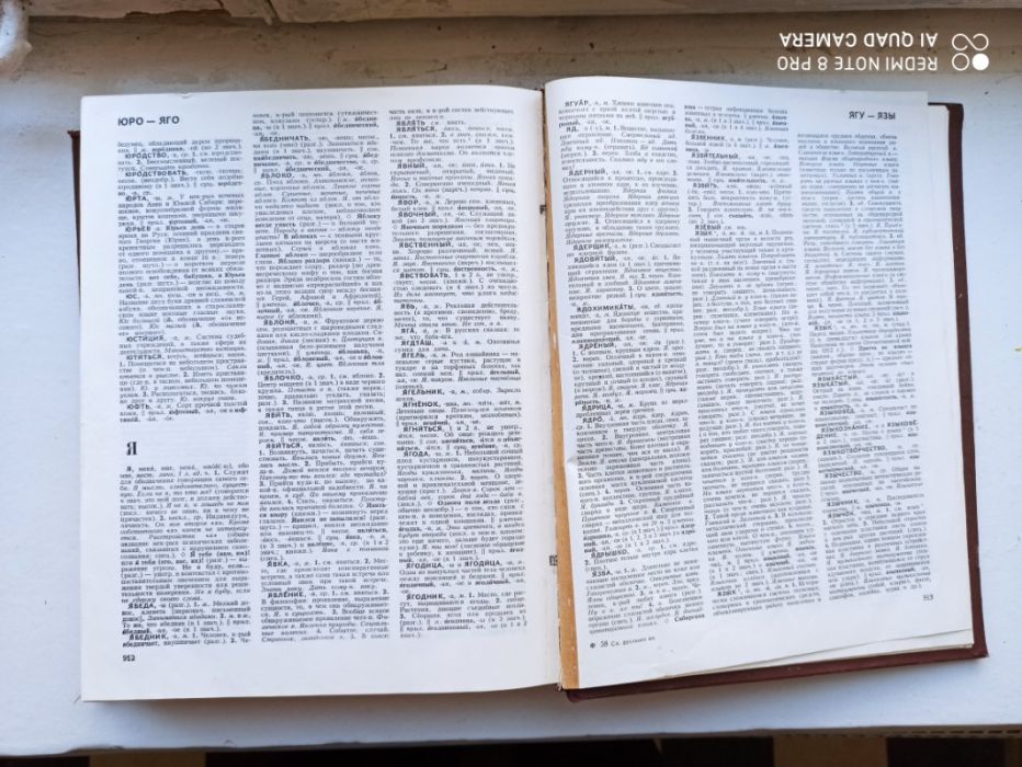 Словарь русского языка, С.И.Ожегов Москва, Русский язык, 22-е издание,