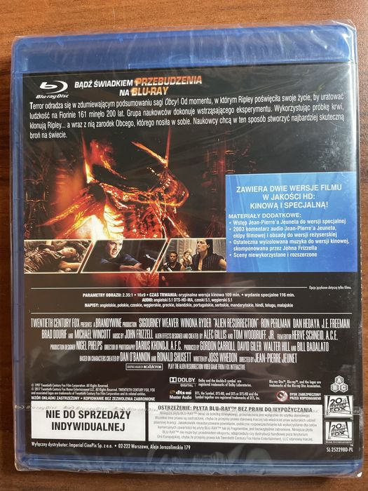 Obcy Blu-ray kolekcja