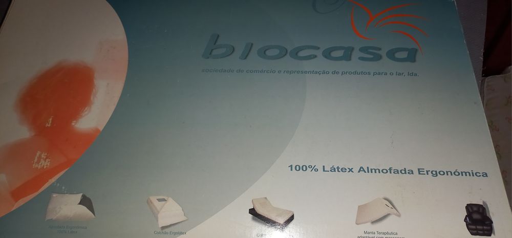 2 Almofadas ergonómicas 100% látex