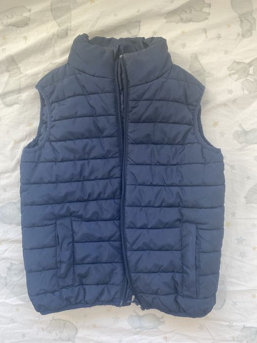 Colete Benetton Azul Escuro 7/8 anos