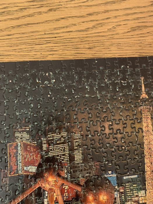 Puzzle 1000 peças completo Neon