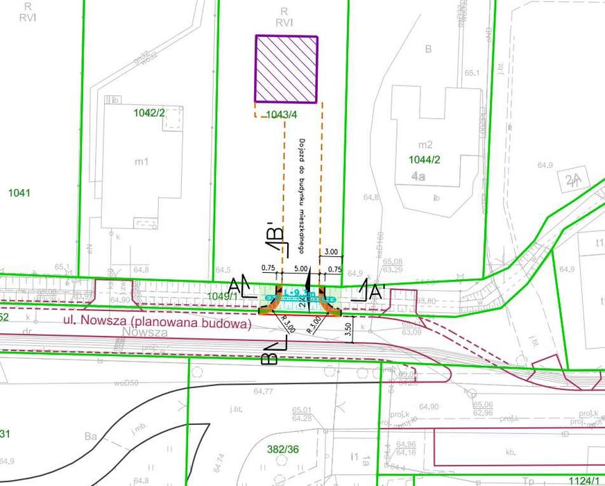 Projekty Zjazdów, Dróg, Parkingów, Organizacja Ruchu