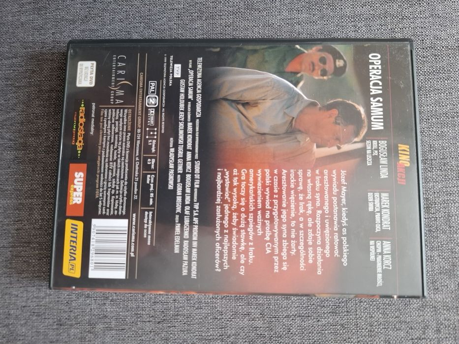 Operacja Samum- Bogusław Linda, Marek Kondrat- Film Dvd Unikat