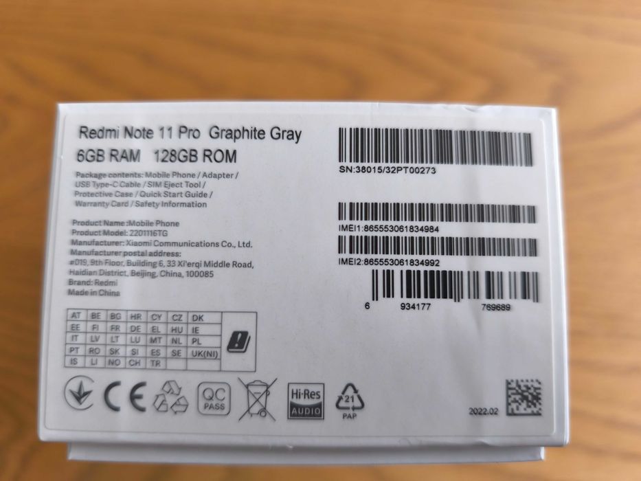 Telefon Redmi Note 11 Pro