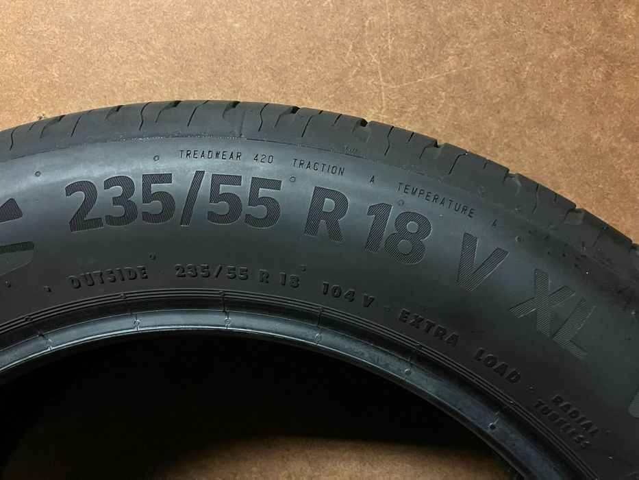 4 Opony letnie Continental