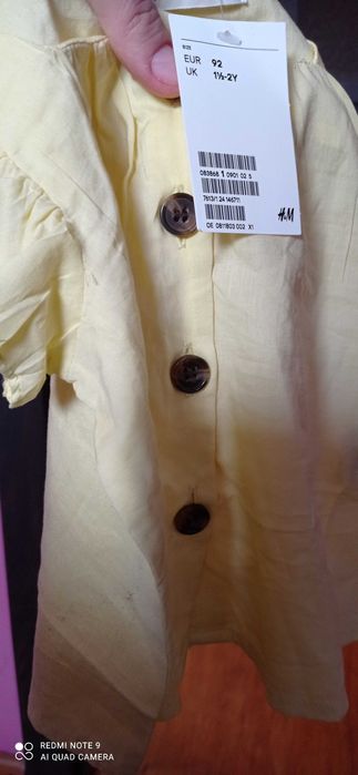 Bluzka bluzeczka H&M 86/92 lato NOWA!