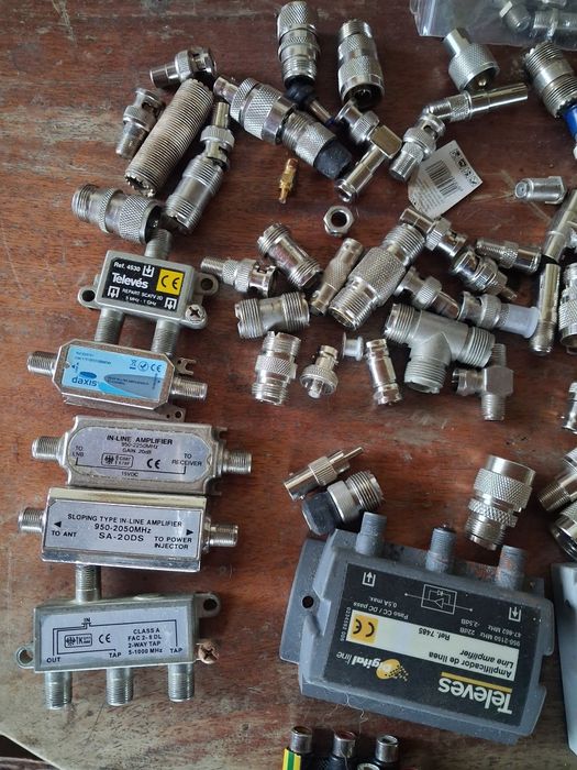 Ligadores televisao radio antenas
