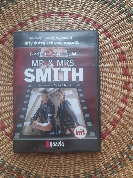DVD z filmem Mr&Mrs. Smith