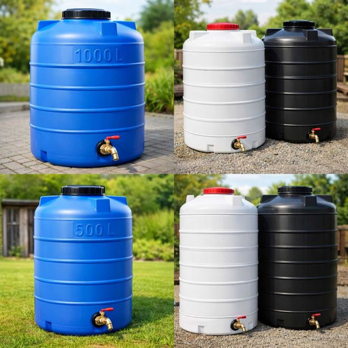 Ємності для води,  пластикові. Ёмкости, бак, бочка, Єврокуб