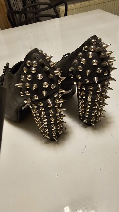 #Super buty damskie czarne ekstrawaganckie 40