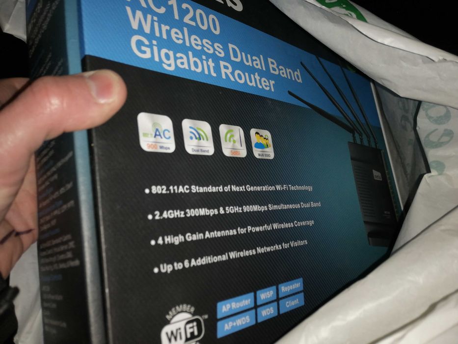 Роутер маршрутизатор NETIS AC 1200 WF 2780 1000 мбит Б/у