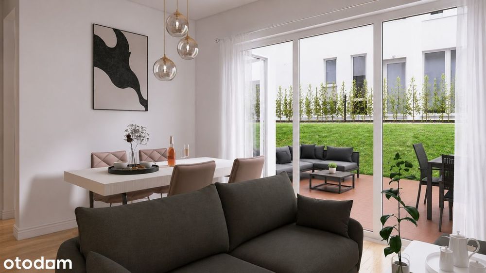 Nowe 37m², 2 pokoje +TARAS 34m²! Centrum, Pogonowskiego 73, Prywatnie