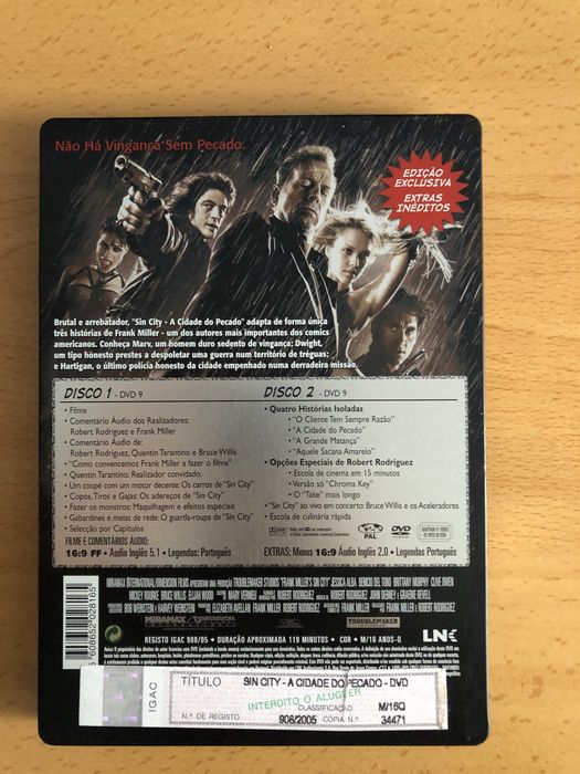 Filme Sin City - A cidade do pecado