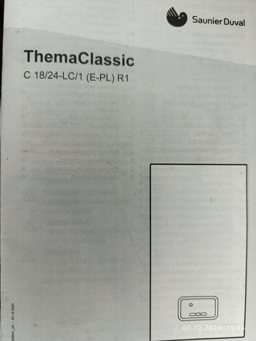 Saunier Duval  ThemaClassic  C18/24-LC/1 (E-PL)R1