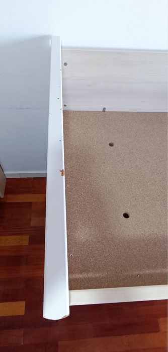 Cama com secretaria conforama