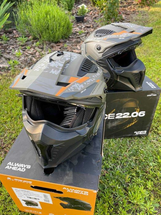 Мотошолом крос ендуро LS2 Airoh Caberg Shoe Arai Leatt Bell для мотоциклів квадроциклів мотокросу