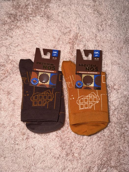 Skarpetki. Gatta x Wedel. Nowe. 36-38.