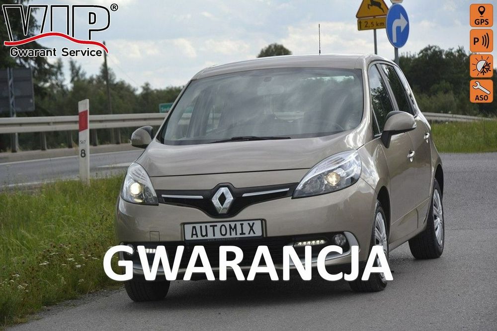 Renault Scenic 1.2 TCe nawigacja doinwestowany gwarancja przebiegu bezwypadkowy