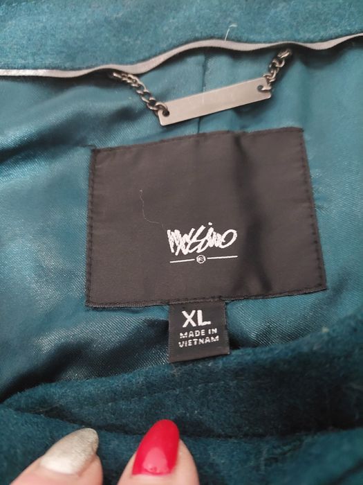 Piękny wełniany płaszcz damski Massimo rozm XL