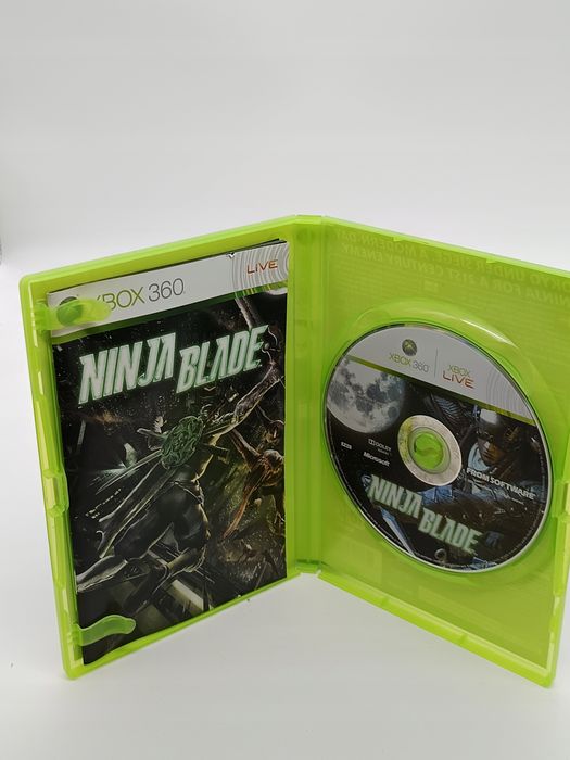 ninja blade xbox 360 pudełkowa