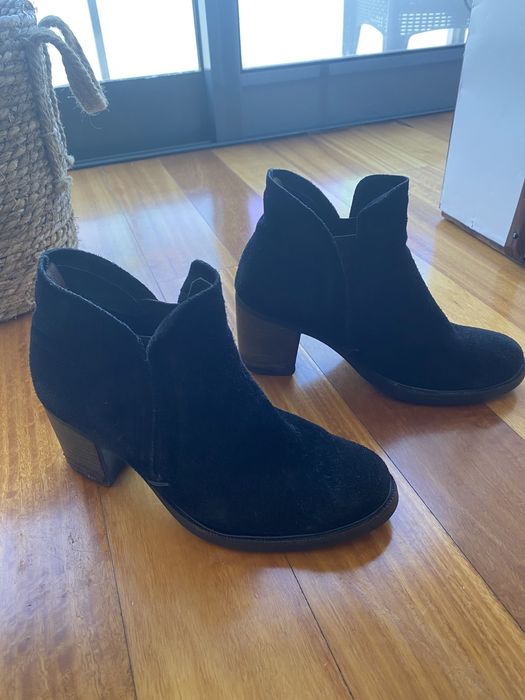 Botins - calçado tam.37 preto
