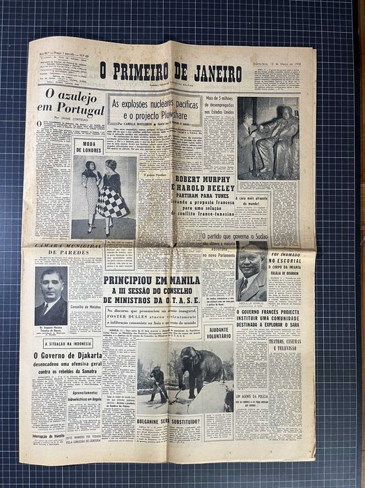Jornais antigos completos diversos