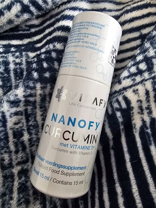 Nanofy Kurkumina Curcumin Vidafy Płynna