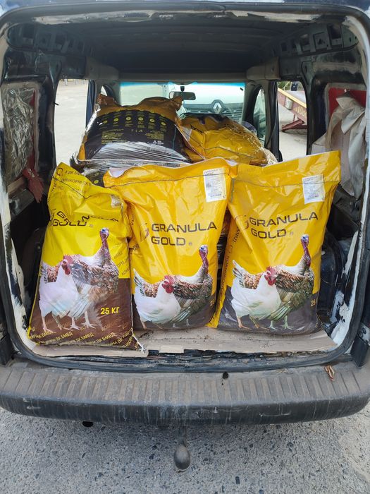 Корма та БМВД Granula Gold.  Доставка