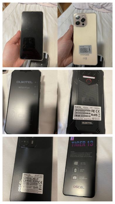 телефони броновані нові,без коробки