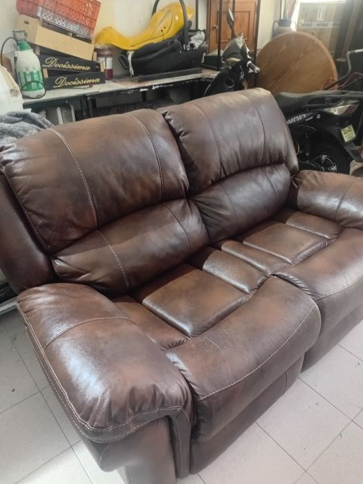 Sofa castanho ..