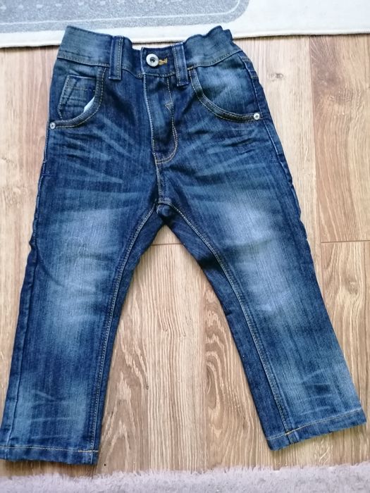 Spodnie jeansowe Next z regulacją  98