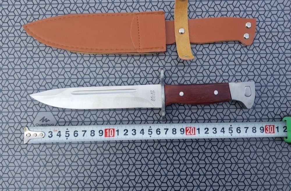 Nóż Bagnet Ak-47 Wojsko Las Ryby Survival