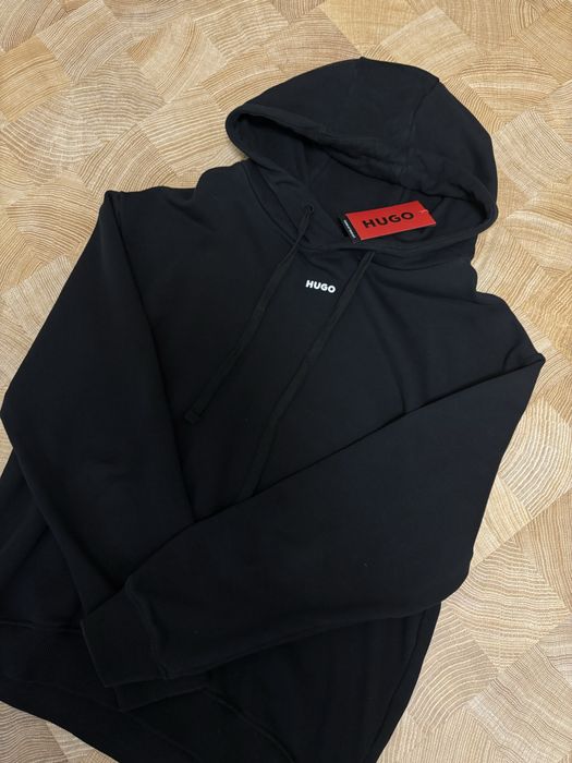 Худі HUGO Boss GO CIRCULAR Black (Нове з бірками)
