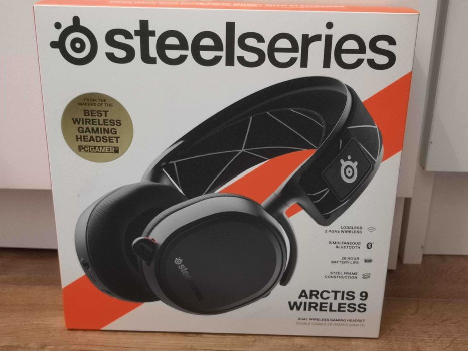 Słuchawki Steelseries Arctis 9 Wireless - nowe