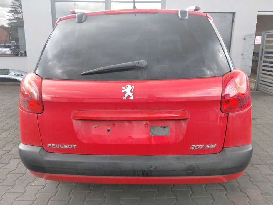 klapa tył tylna kompletna Peugeot 207 SW Kombi lakier KKNB
