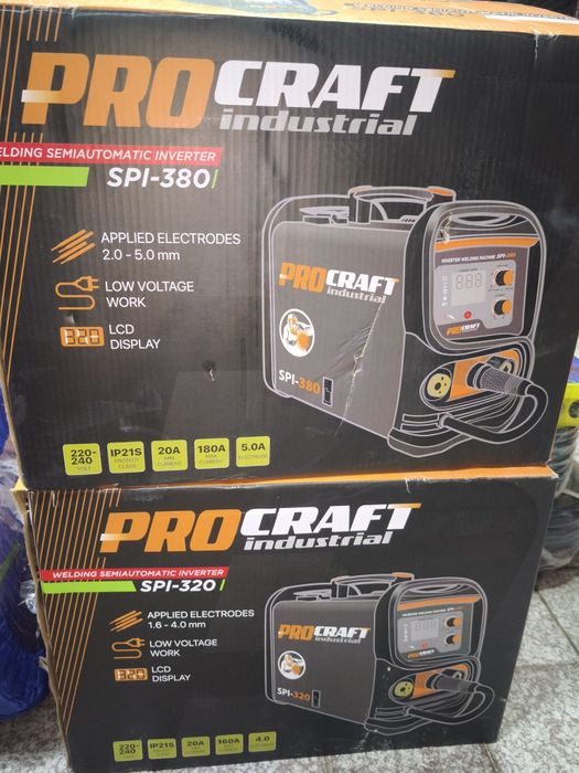 Інверторний зварювальний напівавтомат Procraft industrial SPI380 new