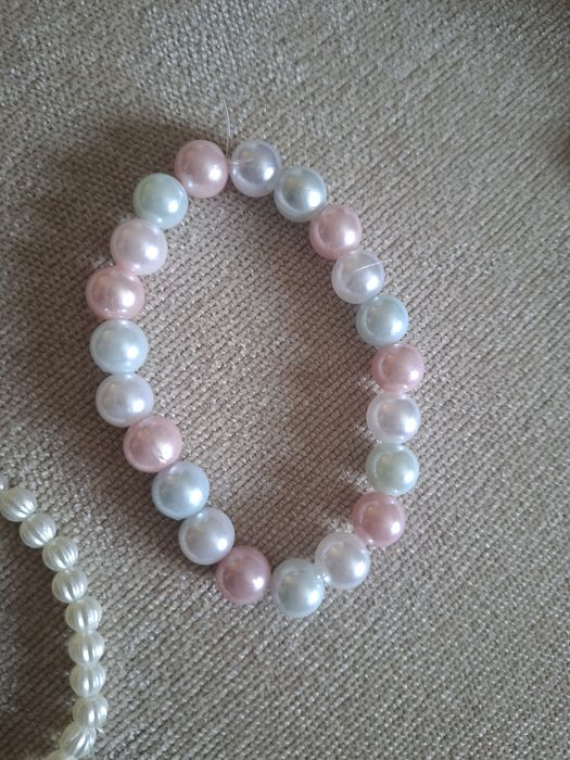 Pulseira Pérolas feita à mão