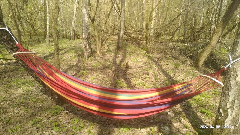 Гамак двух-месный с планкой